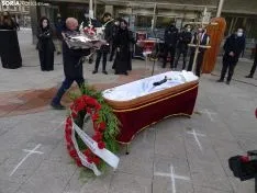 Una imagen de la concentración este viernes. /SN