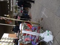Una imagen de la concentración este viernes. /SN