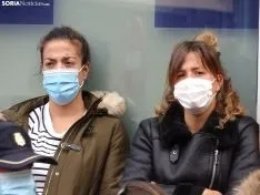 Una imagen de la concentración este viernes. /SN