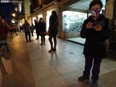Una imagen del acto de esta tarde en el centro de la capital. /SN