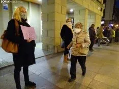 Una imagen del acto de esta tarde en el centro de la capital. /SN