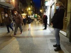 Una imagen del acto de esta tarde en el centro de la capital. /SN