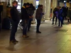 Una imagen del acto de esta tarde en el centro de la capital. /SN
