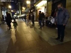 Una imagen del acto de esta tarde en el centro de la capital. /SN
