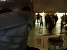 Una imagen del acto de esta tarde en el centro de la capital. /SN