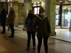 Una imagen del acto de esta tarde en el centro de la capital. /SN