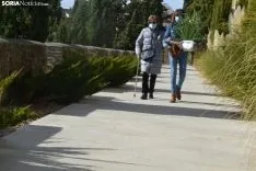 Una imagen del cementerio del Espino este domingo, 1 de noviembre. /SN