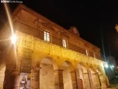 Luces de Navidad en Soria en 2020. SN 