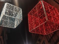 Luces de Navidad en Soria en 2020. SN 