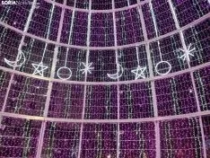 Luces de Navidad en Soria en 2020. SN 