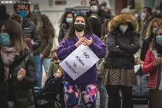 Concentración por la reapertura de los espacios deportivos. /Viksar Fotografía