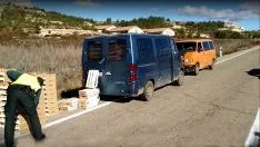 Una imagen del operartivo de esta tarde. /GC