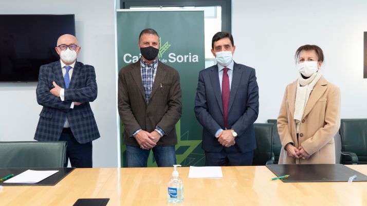 Caja Rural de Soria y la Asociación de Familiares de Alzheimer renuevan su convenio de colaboración