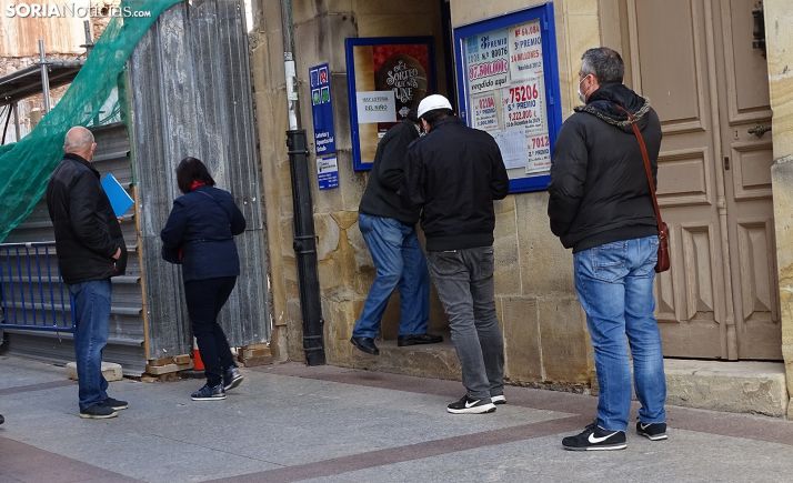 El virus no evita la vocación lotera soriana