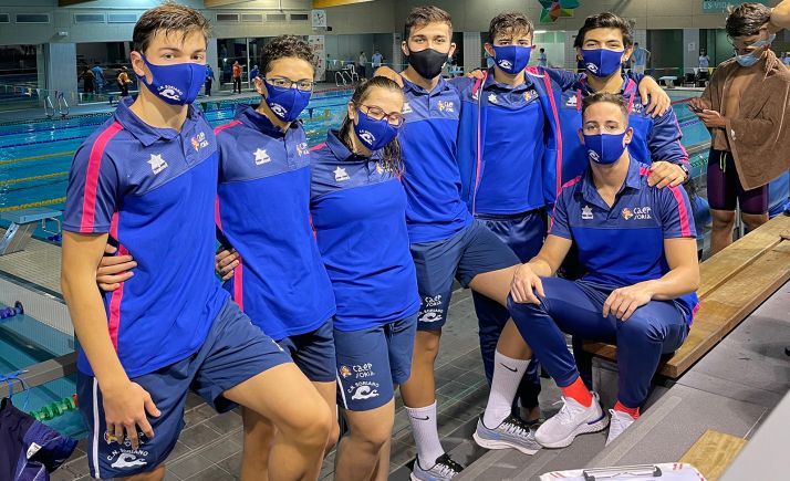 Los nadadores sorianos brillan en Valladolid