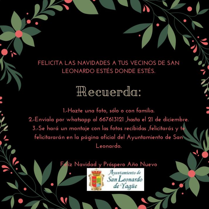 El Ayuntamiento de San Leonardo anima la pre-Navidad de sus vecinos con una curiosa iniciativa