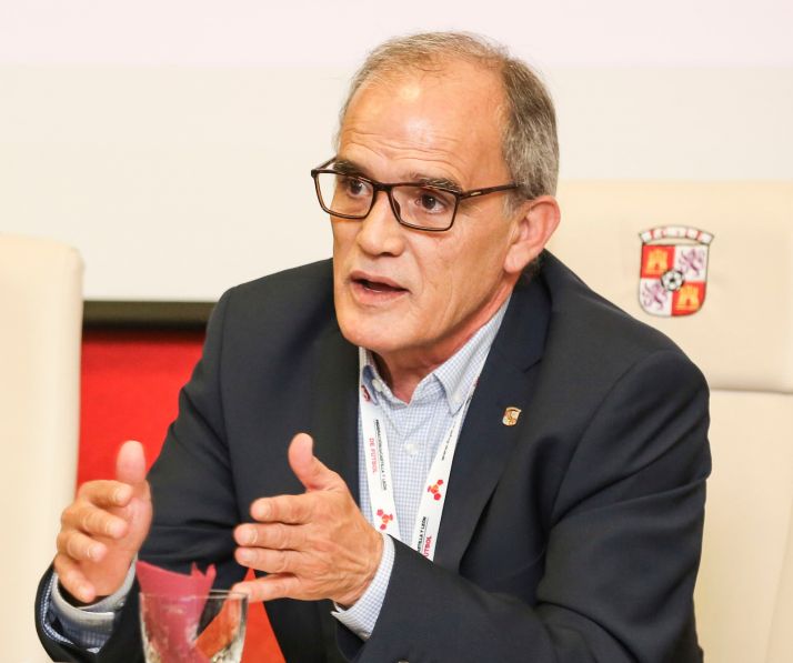 Marcelino Maté, reelegido presidente del fútbol de Castilla y León