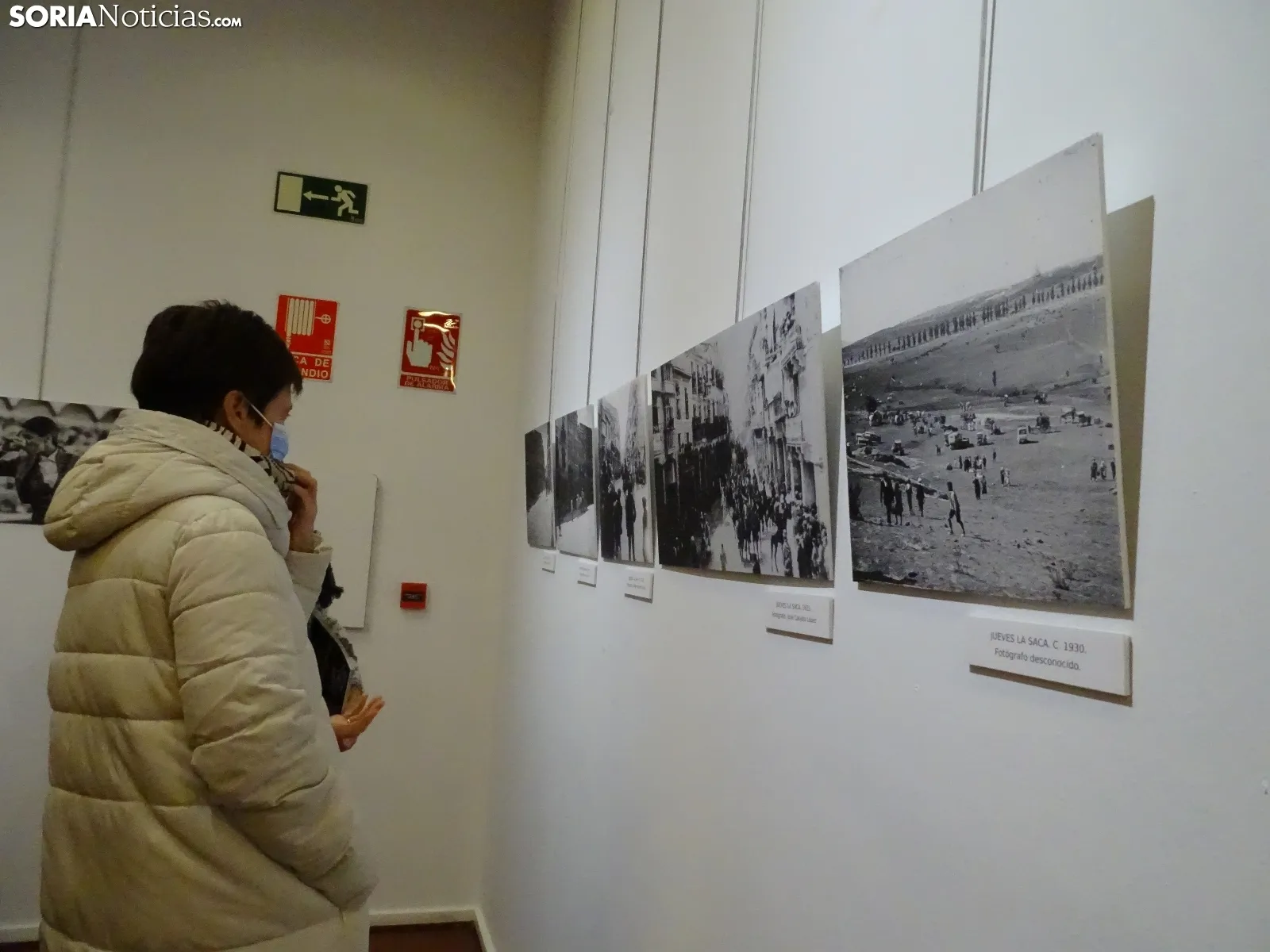 Una imagen de la apertura de la muestra. /SN