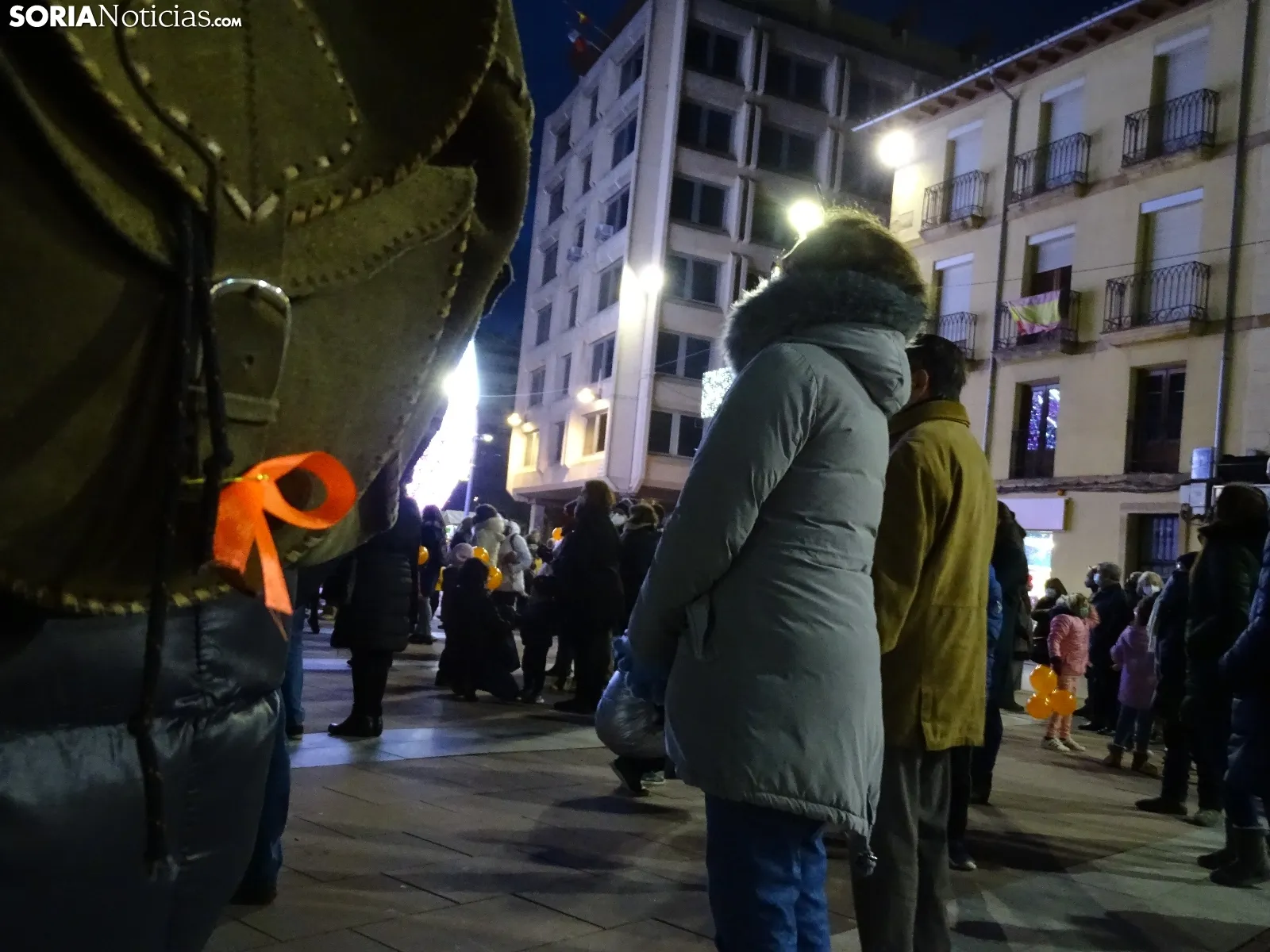 Una de las imágenes de la concentración de esta tarde. /SN