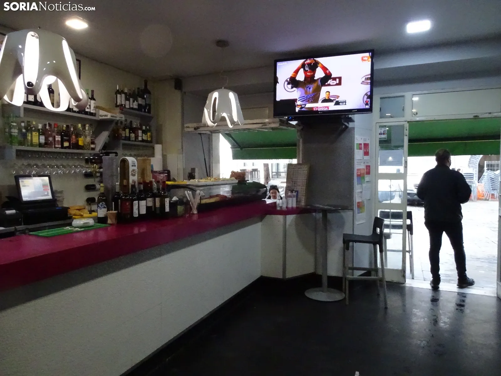Una de las imágenes de este viernes en la capital. /SN