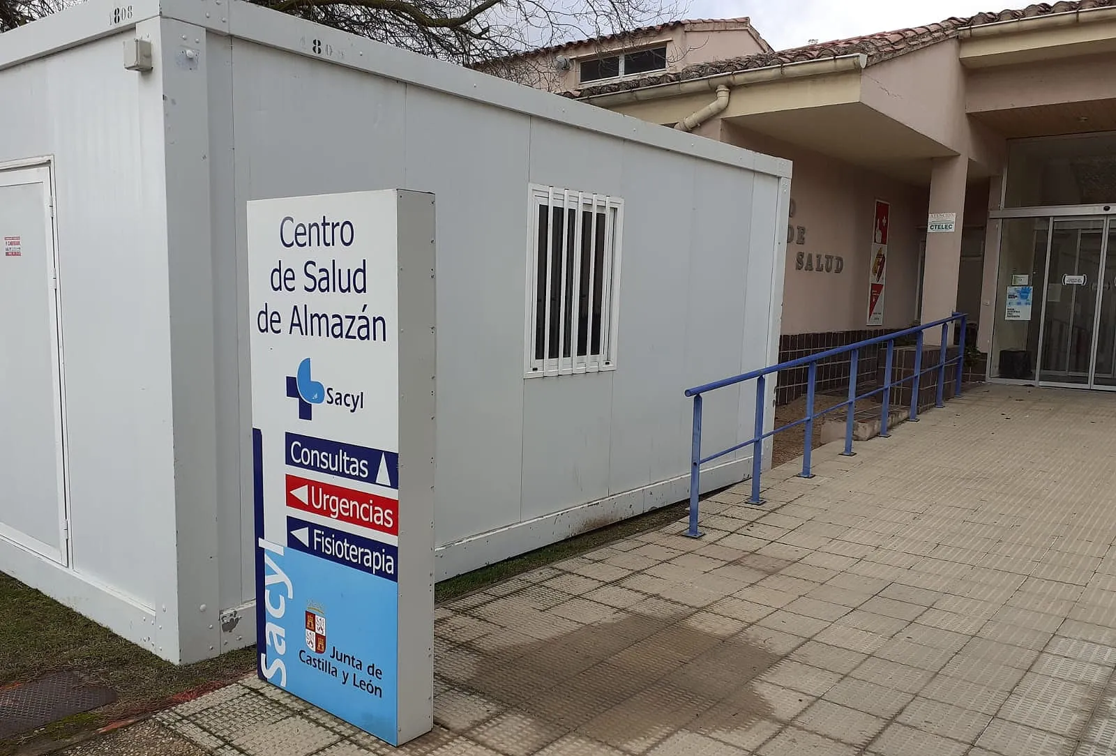 Una de las dos unidades habilitadas en Almazán. /Jta.