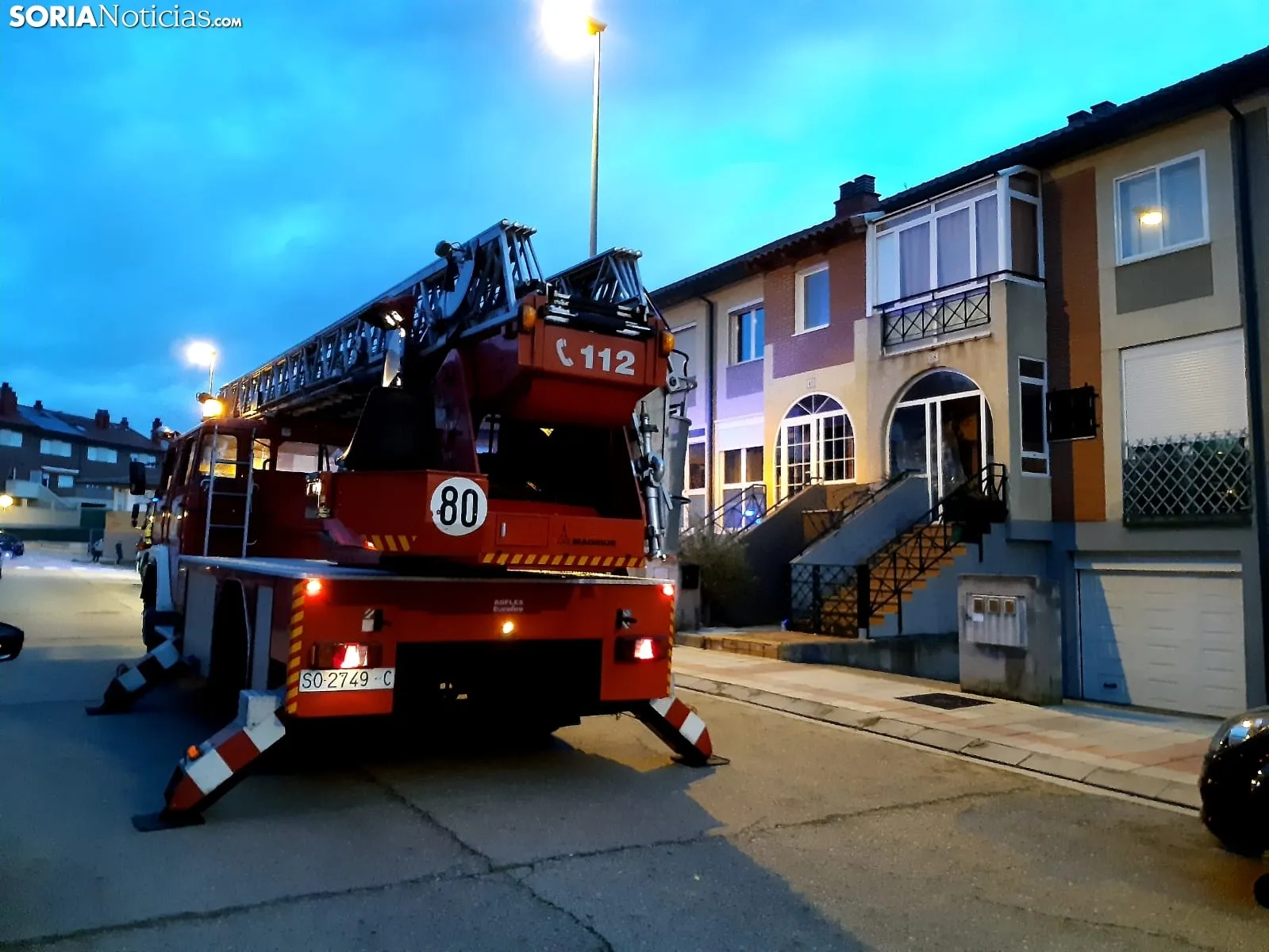 IIncendio en Camaretas.