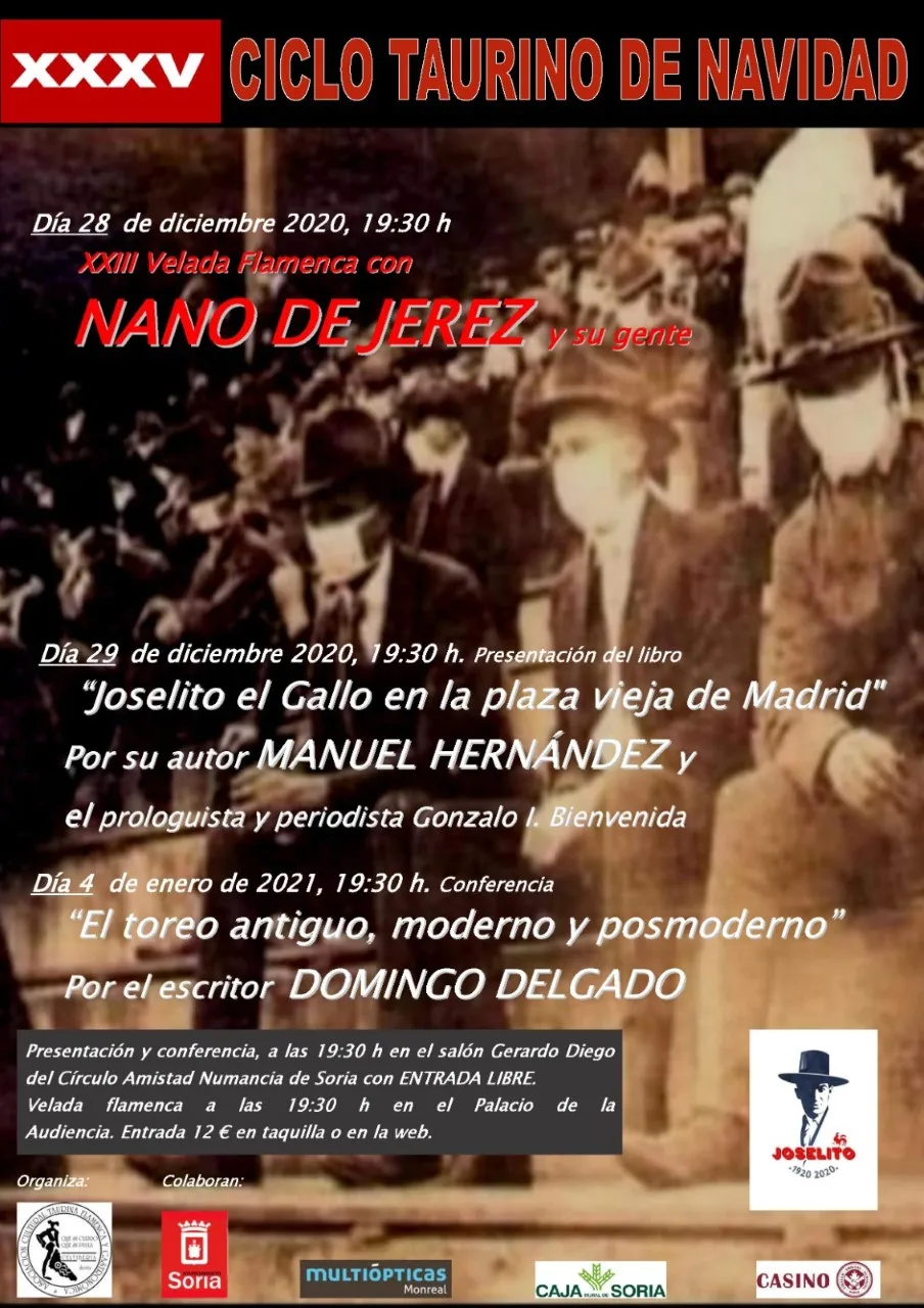 El cartel del ciclo y el programa. 