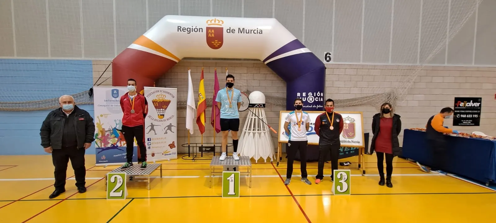 Foto 2 - Numerosas medallas del b&aacute;dminton soriano en el Campeonato de Espa&ntilde;a Senior