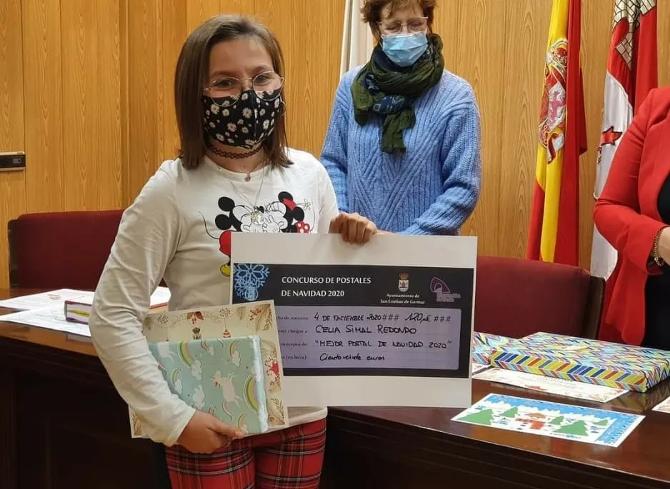 Foto 2 - Conoce a los ganadores del concurso de postales navide&ntilde;as de San Estaban