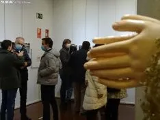 Una imagen de la apertura de la muestra. /SN