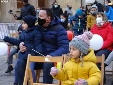 Imagen de una de las representaciones en la tarde de este viernes en la ciudad. /SN