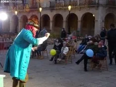 Imagen de una de las representaciones en la tarde de este viernes en la ciudad. /SN