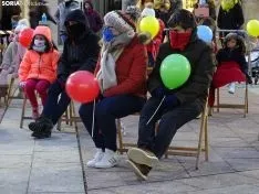 Imagen de una de las representaciones en la tarde de este viernes en la ciudad. /SN