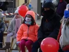 Imagen de una de las representaciones en la tarde de este viernes en la ciudad. /SN