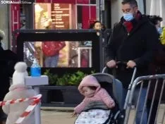 Imagen de una de las representaciones en la tarde de este viernes en la ciudad. /SN