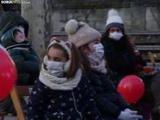 Imagen de una de las representaciones en la tarde de este viernes en la ciudad. /SN