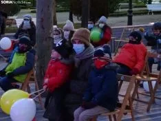 Imagen de una de las representaciones en la tarde de este viernes en la ciudad. /SN