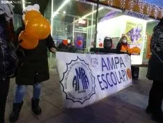 Una de las imágenes de la concentración de esta tarde. /SN