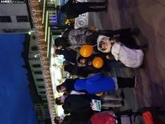 Una de las imágenes de la concentración de esta tarde. /SN