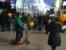 Una de las imágenes de la concentración de esta tarde. /SN