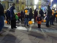 Una de las imágenes de la concentración de esta tarde. /SN
