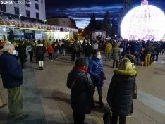 Una de las imágenes de la concentración de esta tarde. /SN