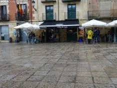 Una de las imágenes de este viernes en la capital. /SN