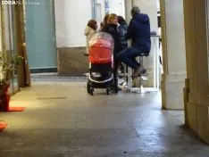 Una de las imágenes de este viernes en la capital. /SN
