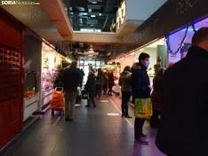 Mercado Municipal durante la mañana de Nochebuena.