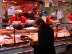 Mercado Municipal durante la mañana de Nochebuena.