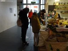 Mercado Municipal durante la mañana de Nochebuena.