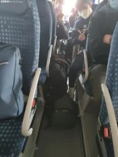 Una de las imágenes del pasaje hoy. /SN