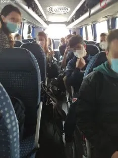 Una de las imágenes del pasaje hoy. /SN
