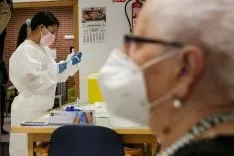 Foto 4 -  Fotos: Felicitas Jim&eacute;nez Ridruejo, de 97 a&ntilde;os, la primera soriana vacunada contra el Covid